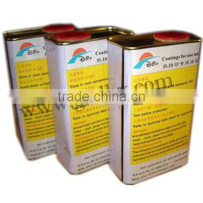 Dye sublimation coating for ceramic tile