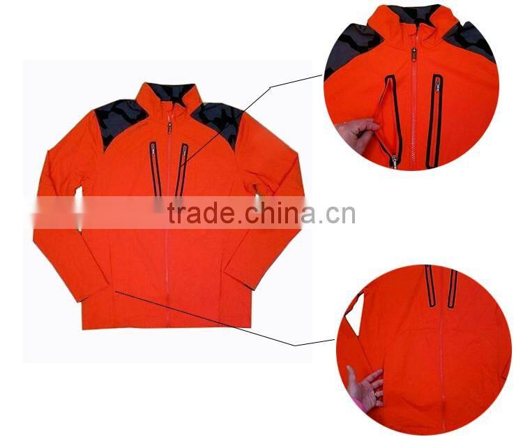 OEM Custom Embroidery Logo Fashion Jackets For Mens Sports Jacket
