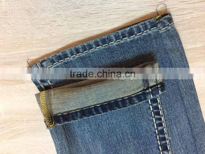 GZY Stock Slassical Dark Or Light Blue Jeans Men For 2017 Denim