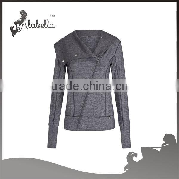 Pattern single jersey lady jacket/pattern singhle jersey women jacket