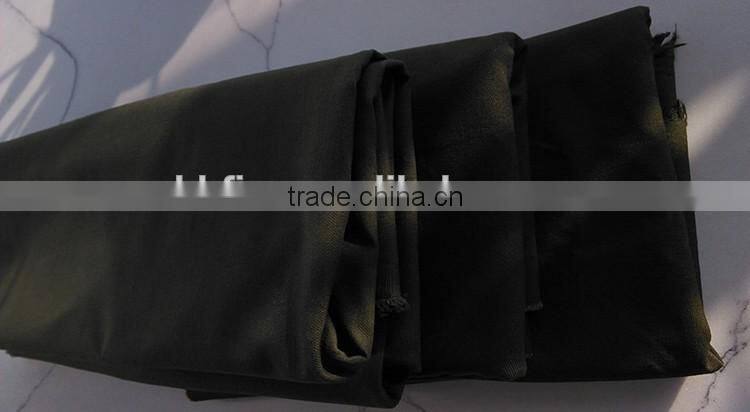 100% Cotton Fabric 10*10 72*40 Canvas Olive- green Dyeing Fabric