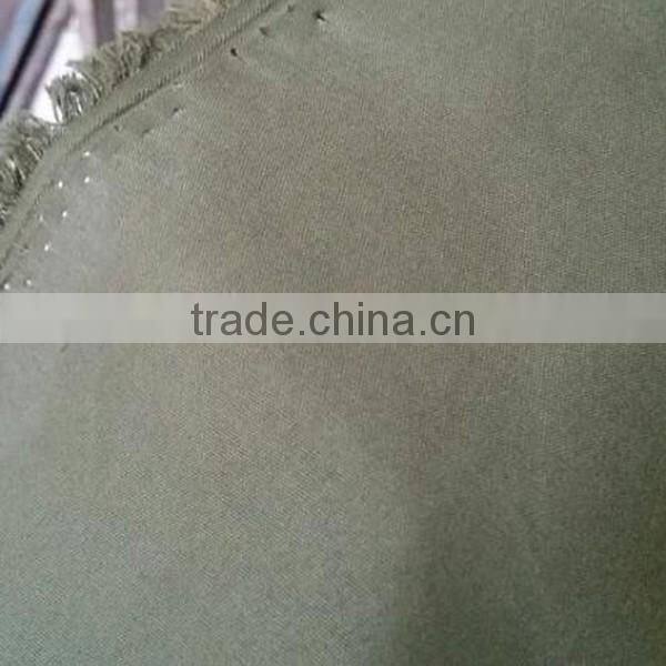 Pure Cotton Fabric Army green Peached Finish Fabric