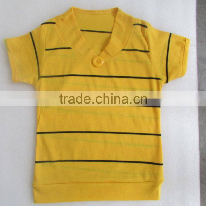 cheapest kids tee shirt, promotional kids t shirt, V-neck Tshirt for kids