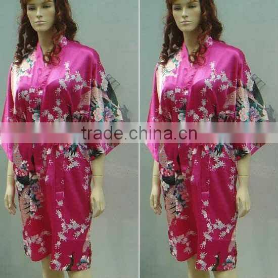 kimono robe silk