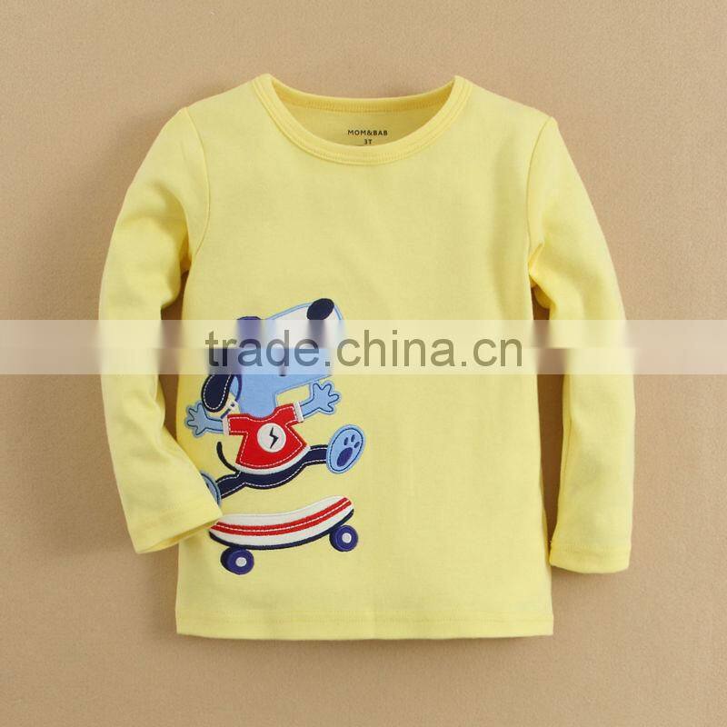 2014 baby clothes 100 cotton light up t shirts for kids