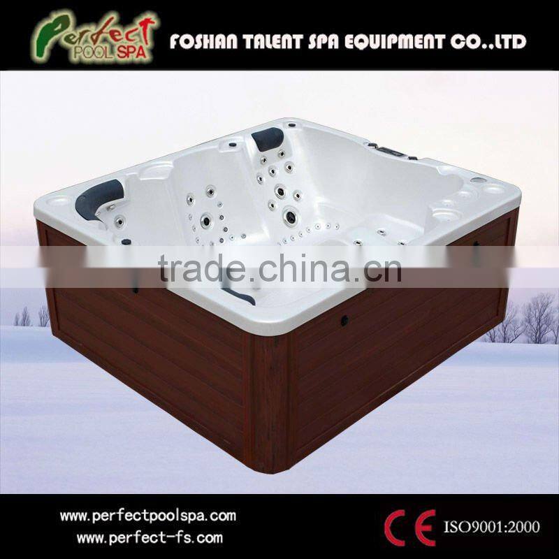 Fashion whirlpool massage outdoor hot tub spa
