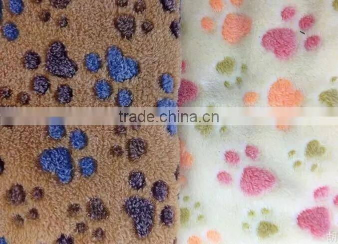 super soft printed jacquard coral fleece blanket