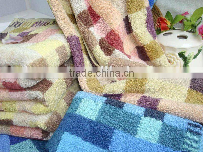 Terry cotton plain bath towel