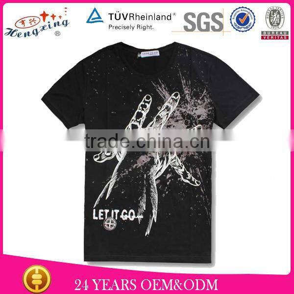 Wholesale 100% Cotton Plain Cheap Personalized Custom T Shirt Printing