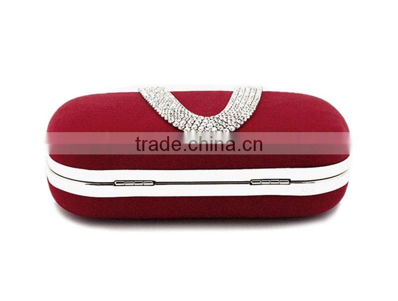 Luxury Quality Female Evening Bag Red/Black Day Cluthes Hot Handbag Purse For Women