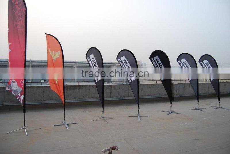 custom knitted polyester flying flag