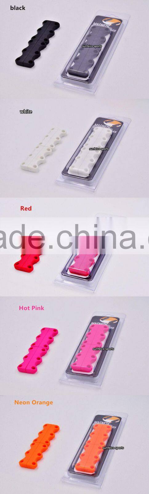 Novelty Sneaker Shoe Buckles No-Tie Magnetic Closure Casual Shoelace Amazon Supplier provide UPC Barcode label service