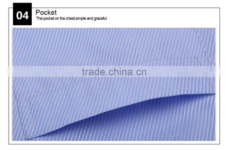 Men's Business slim fit long sleeve shirt of good quality (DSHM104)