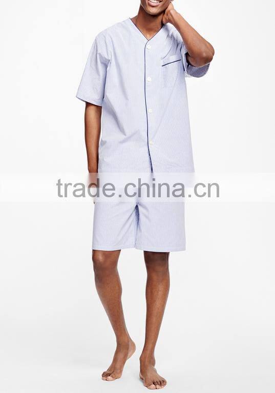 Wholesale 100% cotton sexy men pajamas