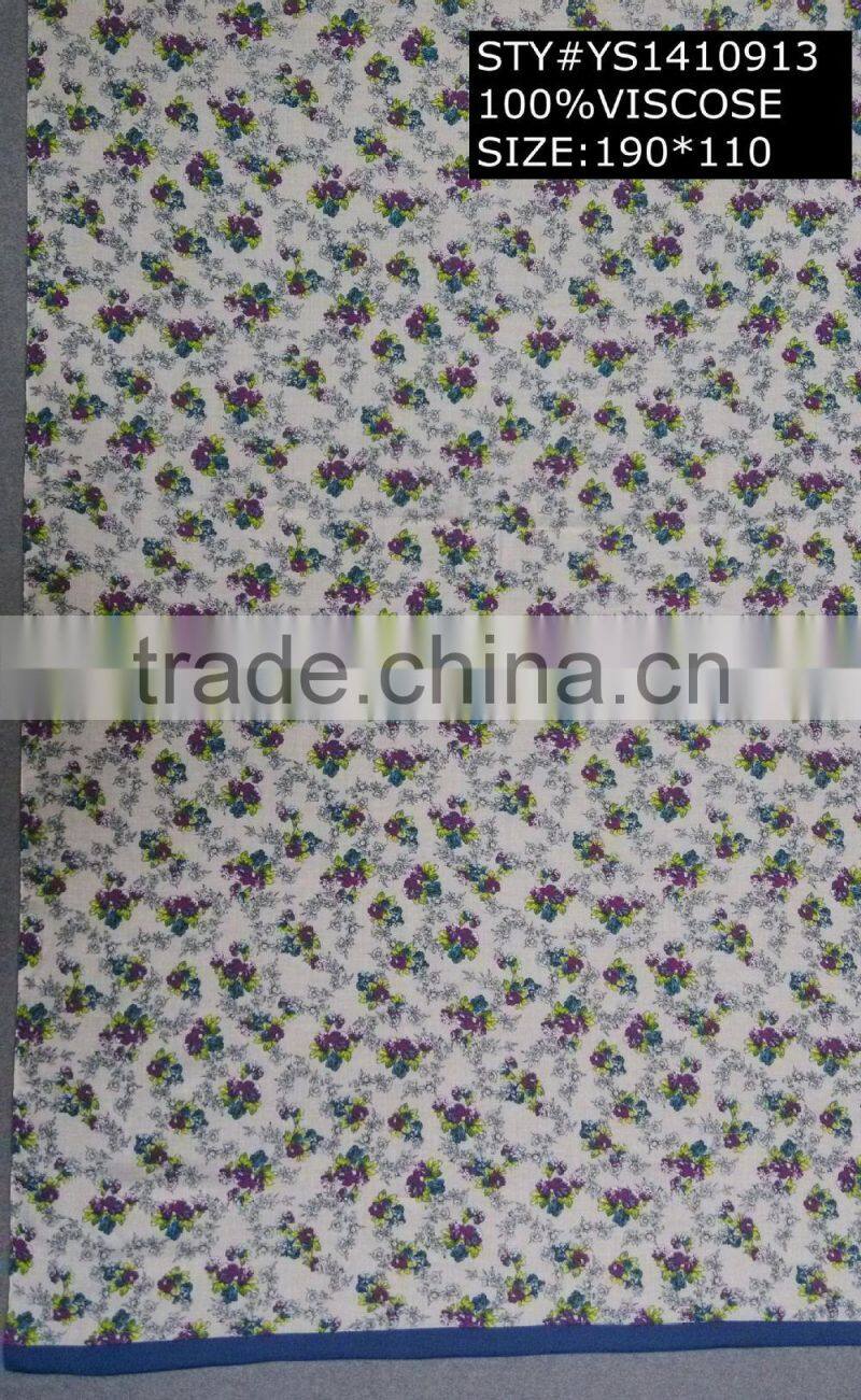 Cotton Scarf, Viscose Neckwear, Long Scarf