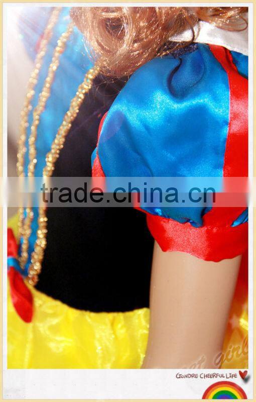 Girls Kids SNOW WHITE Fancy Dress Costume Fairy Princess Outfit Dress party dress