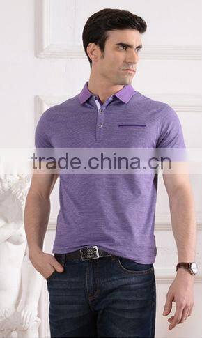 Custom Blank Elegant Mens Polo T Shirt 100% Cotton Manufacturers