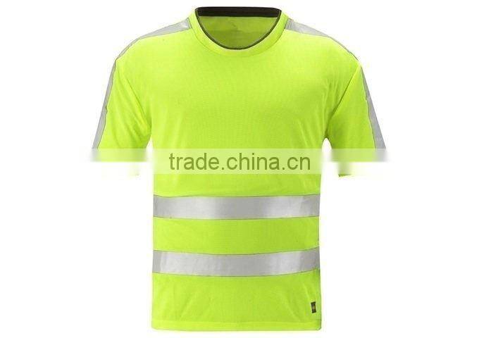 Orange polyester Hi Vis T-Shirt