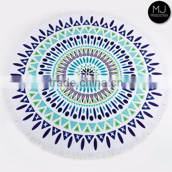 Personalized fabulous oversied round towel