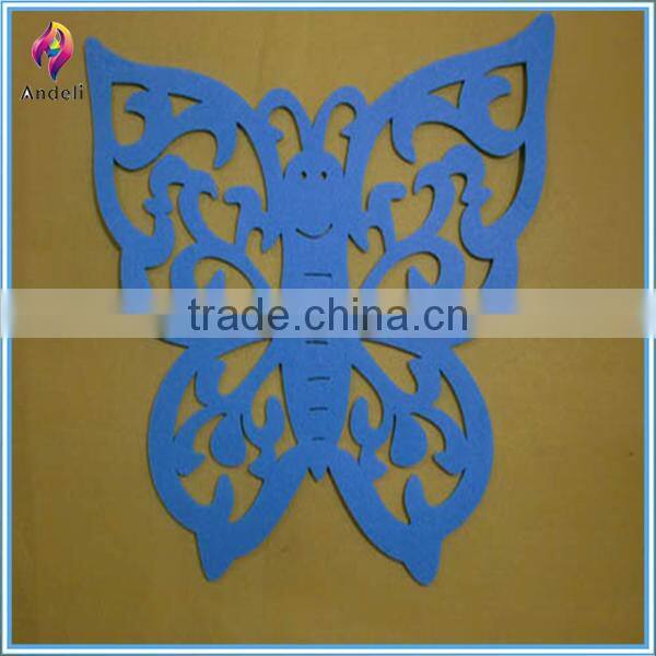 Custom butterfly felt home wall decoration items wall stickers