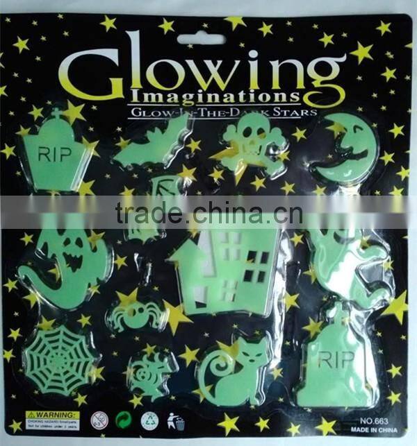 Glow in the dark Mini PVC plastic figure dinosaur luminous dinosaur toys