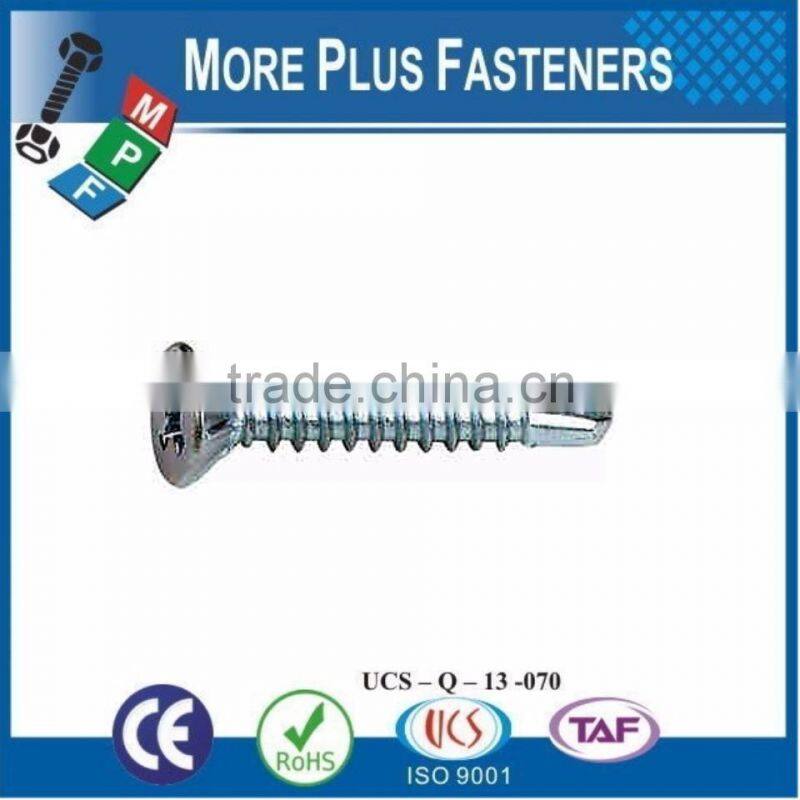 Made in Taiwan Funnel Head Self Drilling Screw