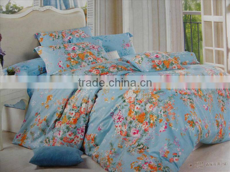 Cotton Luxury Bedding Set (SDF-2013NC008-DWWG)