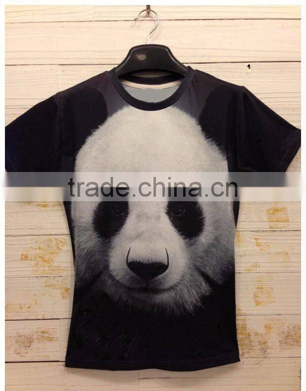 Custom digital sublimation unisex t shirt 3d printing t shirt