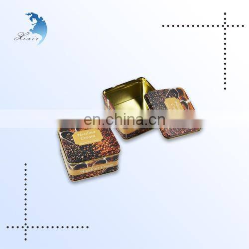 2014 Best Selling Promotional Non-toxic Printed Small Oval Metal Biscuit Boxes
