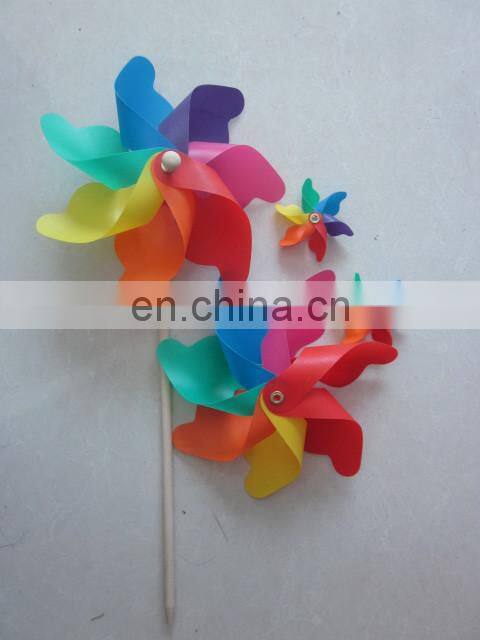 plastic spinning kid toy windmills