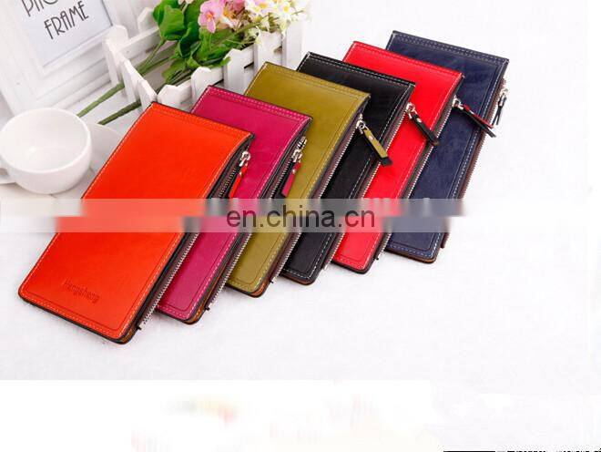 Travel Passport Cover Women Wallet PU Leather Zipper Wallets