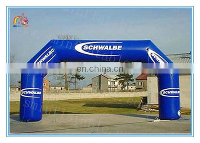 Customized inflatable finish line arch for sport race,outdoor running inflatable archways for advertising to sale