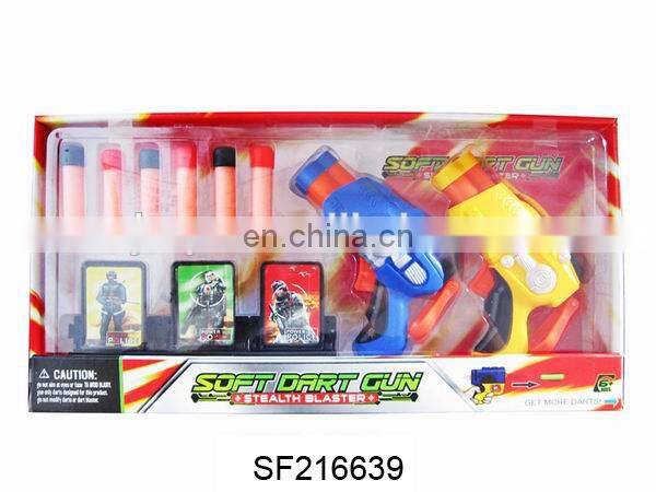 WHOLESALE SOFT BULLET GUN. SHOOT GUN WITH TARGET.EVA BULLET .AIR GUN