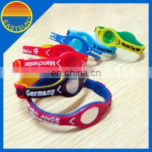 printing logo on promotional bracelet