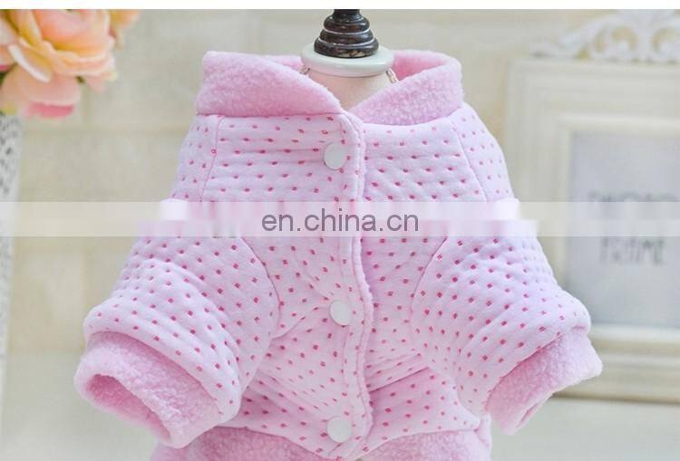 Adorable Sleep Baby Polar Fleece Dog Pajamas Pet Coats, Soft dog apparel pet dog clothes