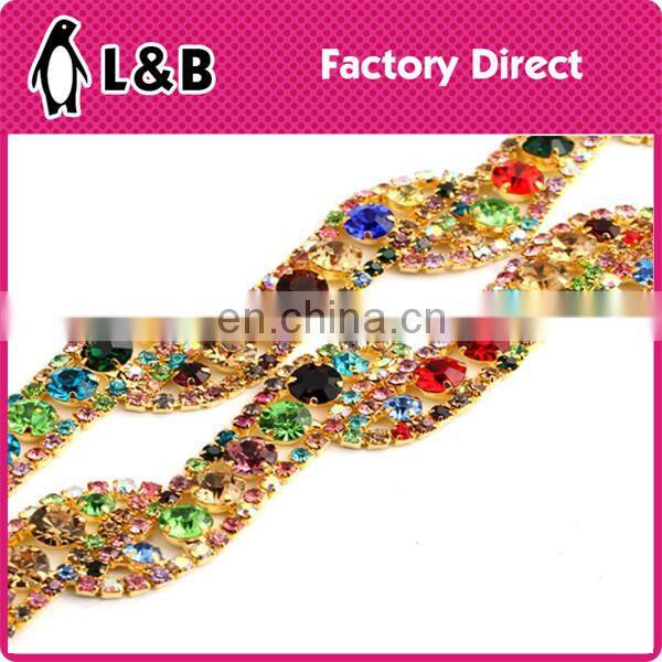 wholesale accessories dresses rhinestone cup chain