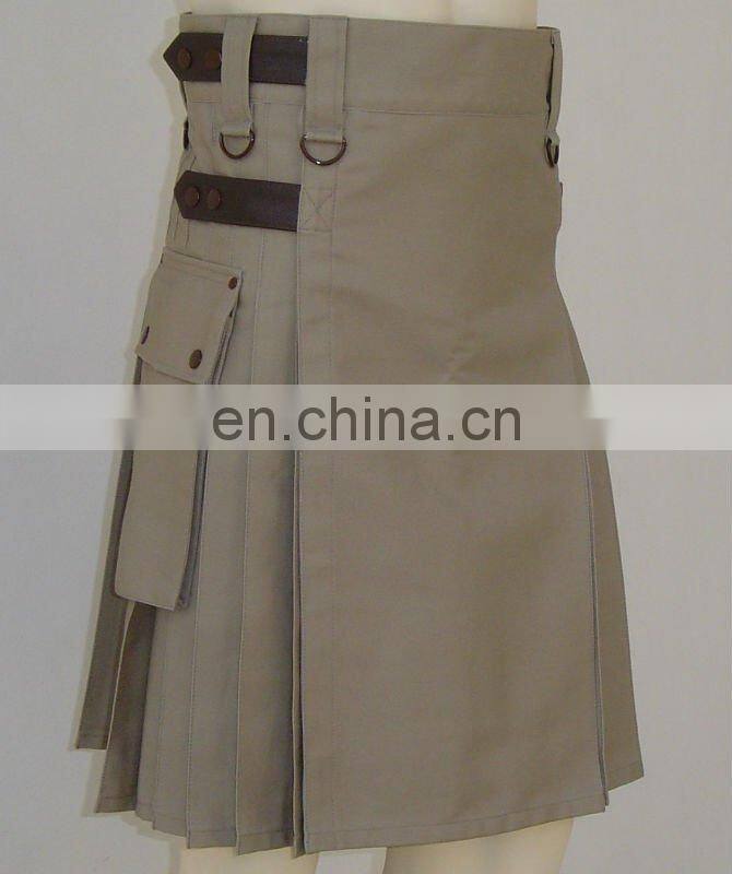 2014 High Quality Active Men Magic Utility Sports Casual Pocket Kilt