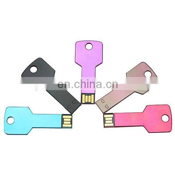 2016 Custom metal key shape USB flash drives