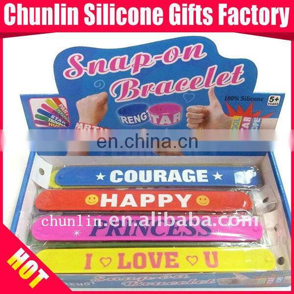 Printing Silicone Slap Wristbands