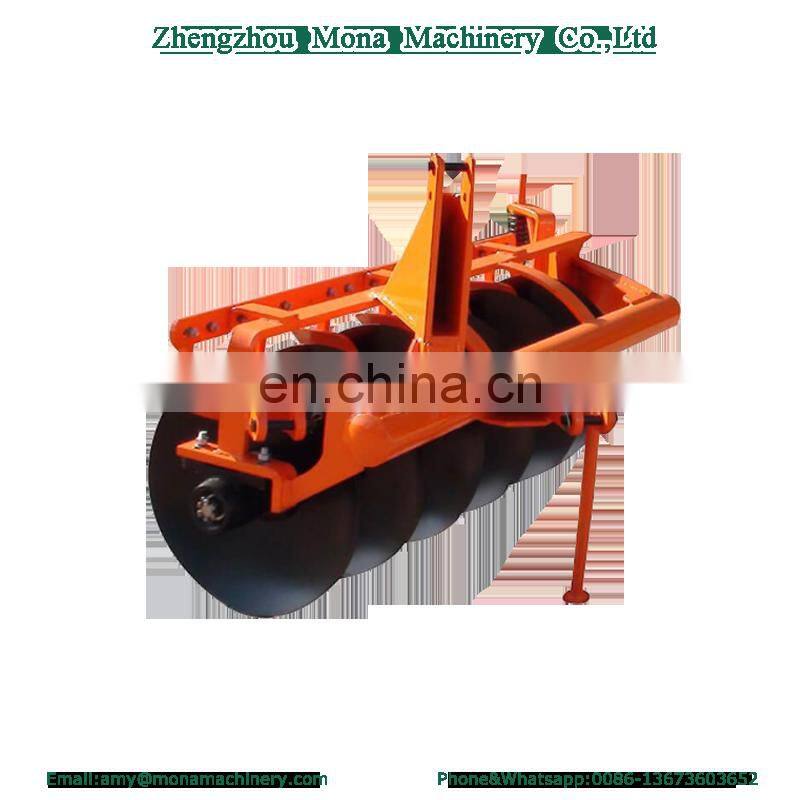Agricultural equipment two way disc plough for walking tractor