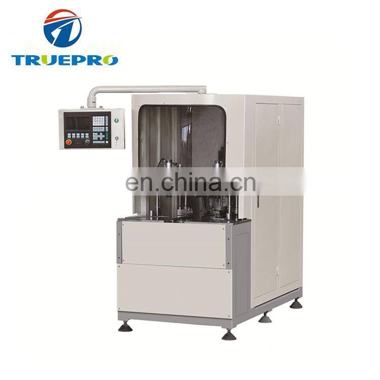 Twin head PVC windows corner and V welding machine