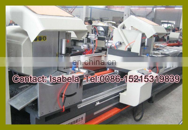 PVC&Alu profile cutting saw / Double head precision saw (LJZB-500X4200)