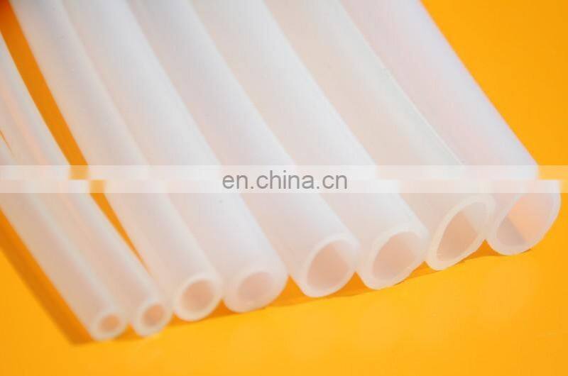 Solid silicone tube