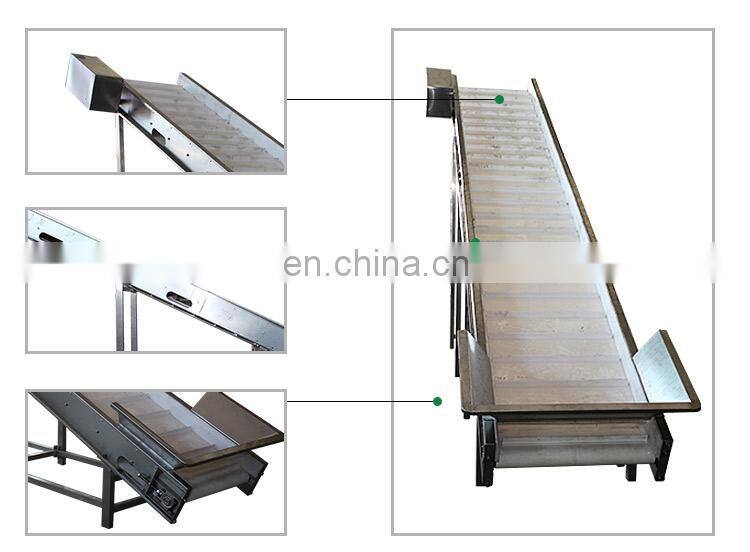 Commercial cheap price automatic plastic-steel food elevator conveyor belt equipment