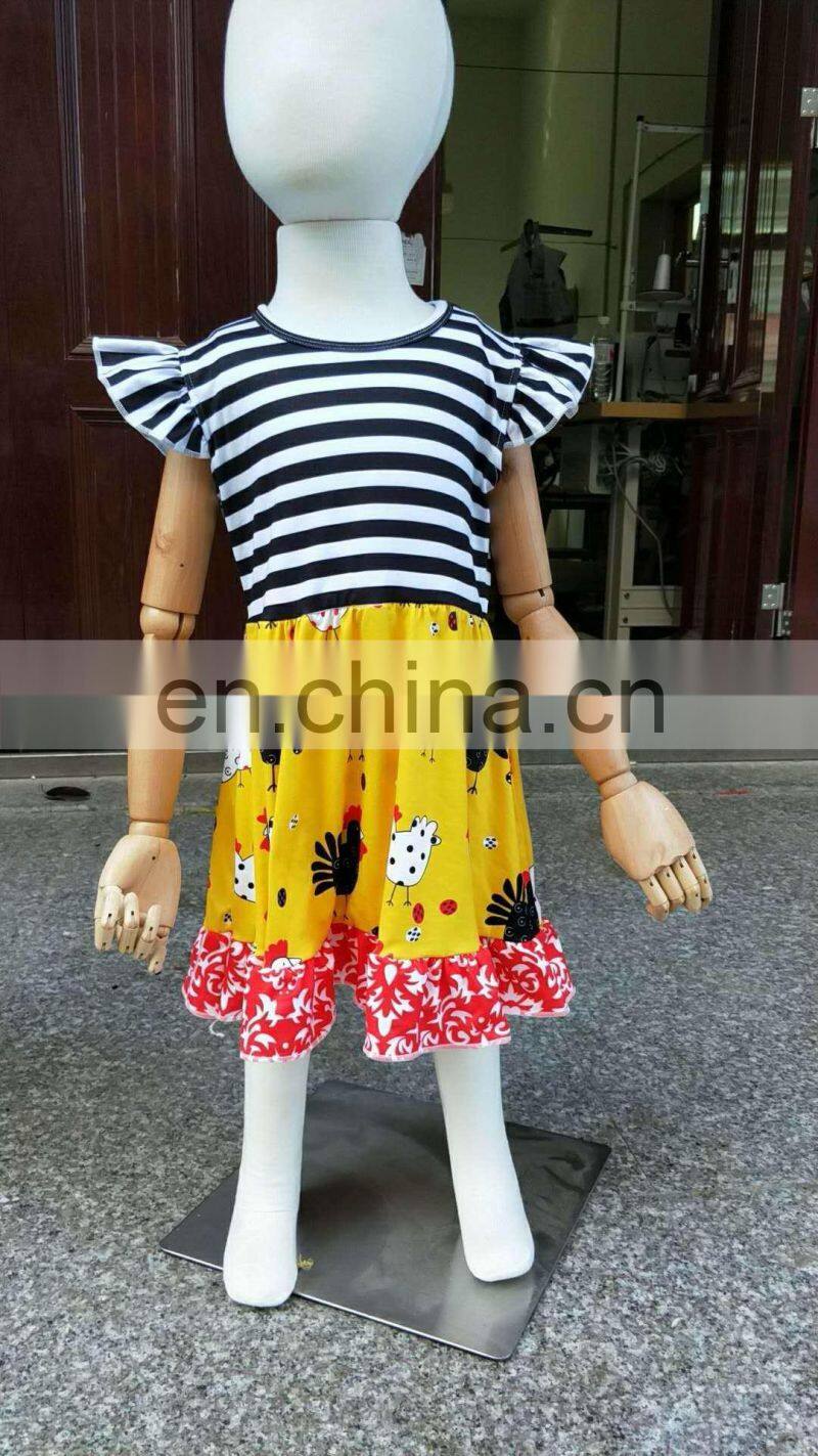 2018 Family matching clothing cute daughter shirts boutique girl clothing outfits