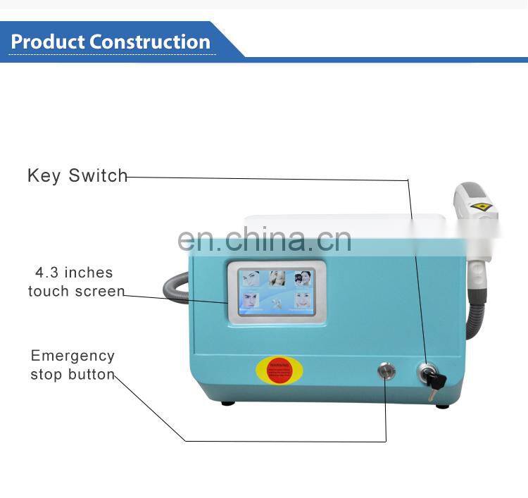 Q switched nd yag laser birthmark removal tattoo removal laser device with CE approved