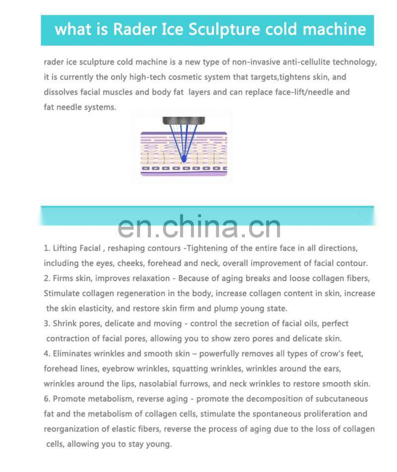 Radar line carve V-Max 3.0mm 4.5mm Cartridge unlimited shot ultrasound wrinkle removal face lift machine