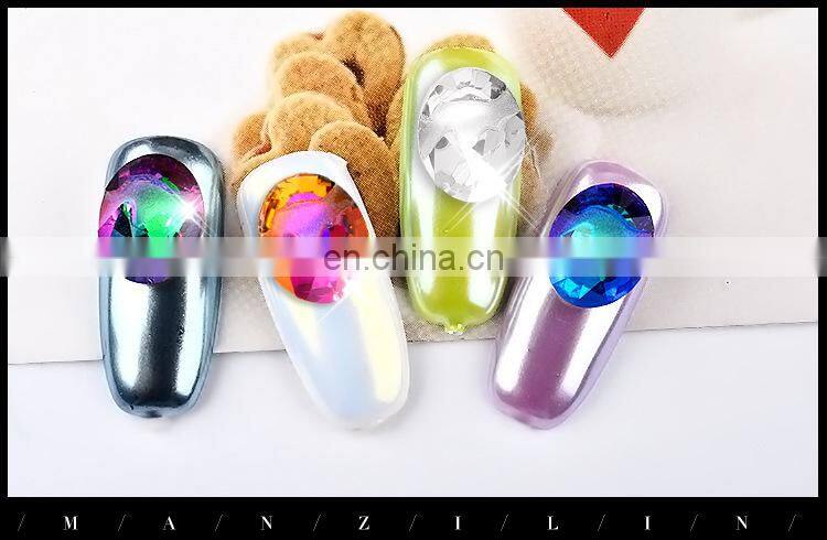 Nail Art Flame Rock Shaped Diamond Nail Art Decoration Shiny Rhinestones