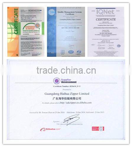 Guangdong zipper factory No5 Nylon Long Chain Zipper with Black nickel teeth