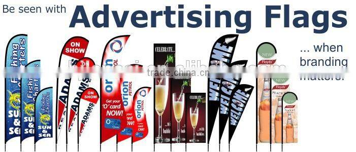 red white green colorful beach flags